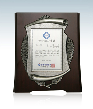 2011 한국HRD 대상(우수교육기관 상장)